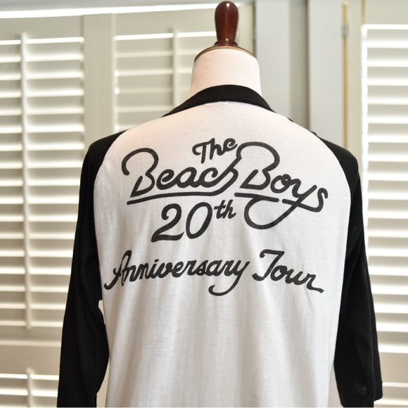 Vintage band T-shirt Beach Boys 20th anniversary M - Picture 2 of 8